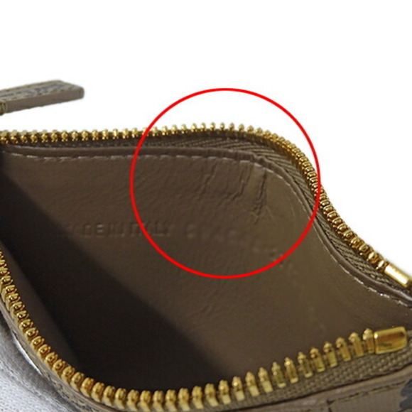 BALENCIAGA Brown Coated Canvas Wallet - Picture 8 of 10